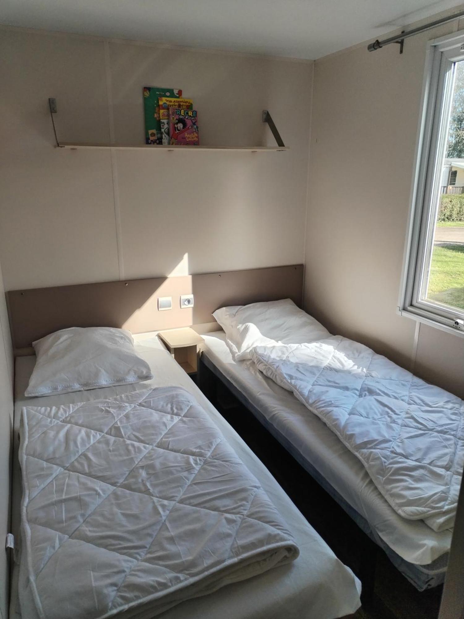 Mobil-Home 6 Personnes Avec Tv Et Clim N' B025 Boofzheim Luaran gambar