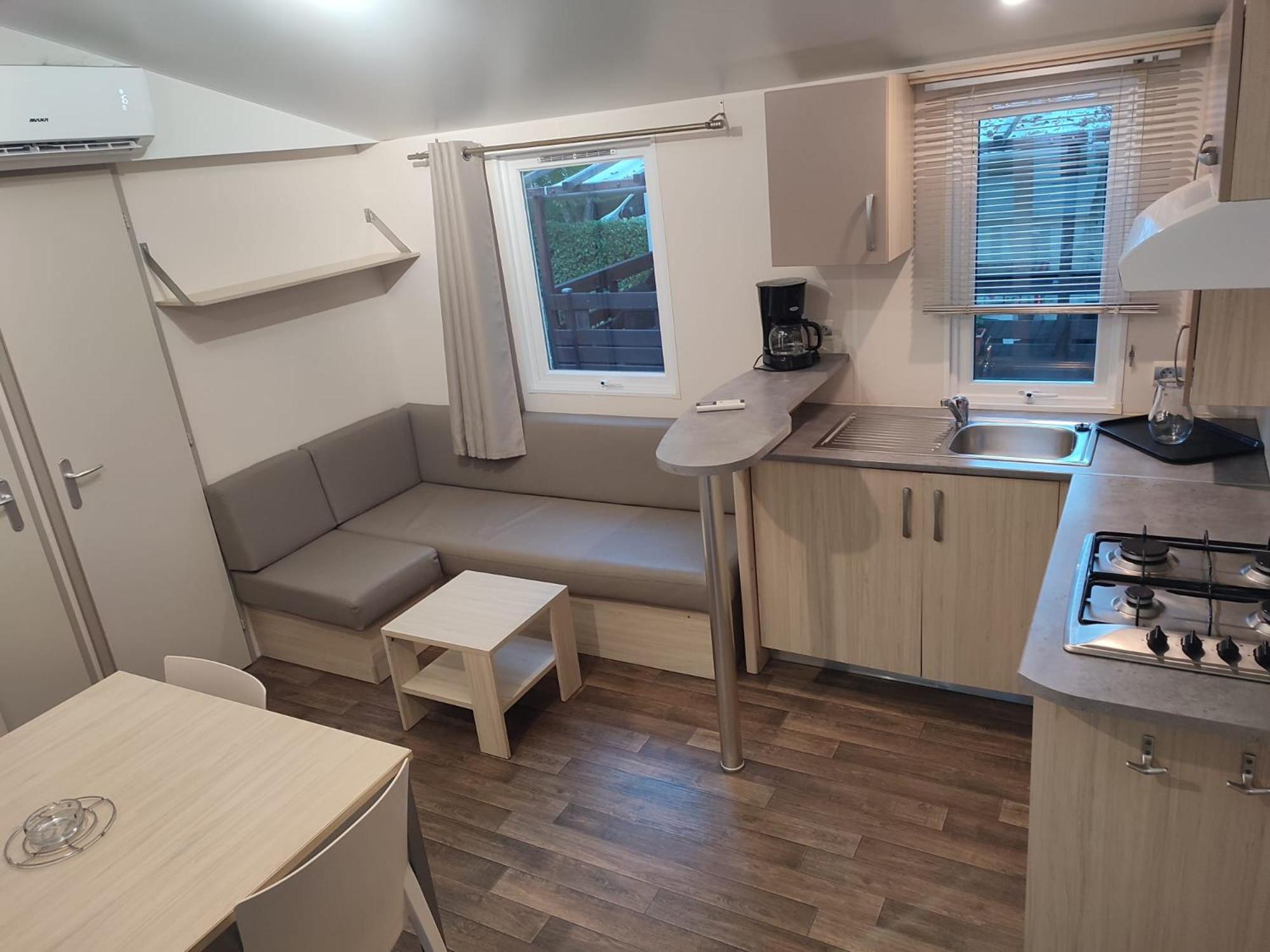 Mobil-Home 6 Personnes Avec Tv Et Clim N' B025 Boofzheim Luaran gambar