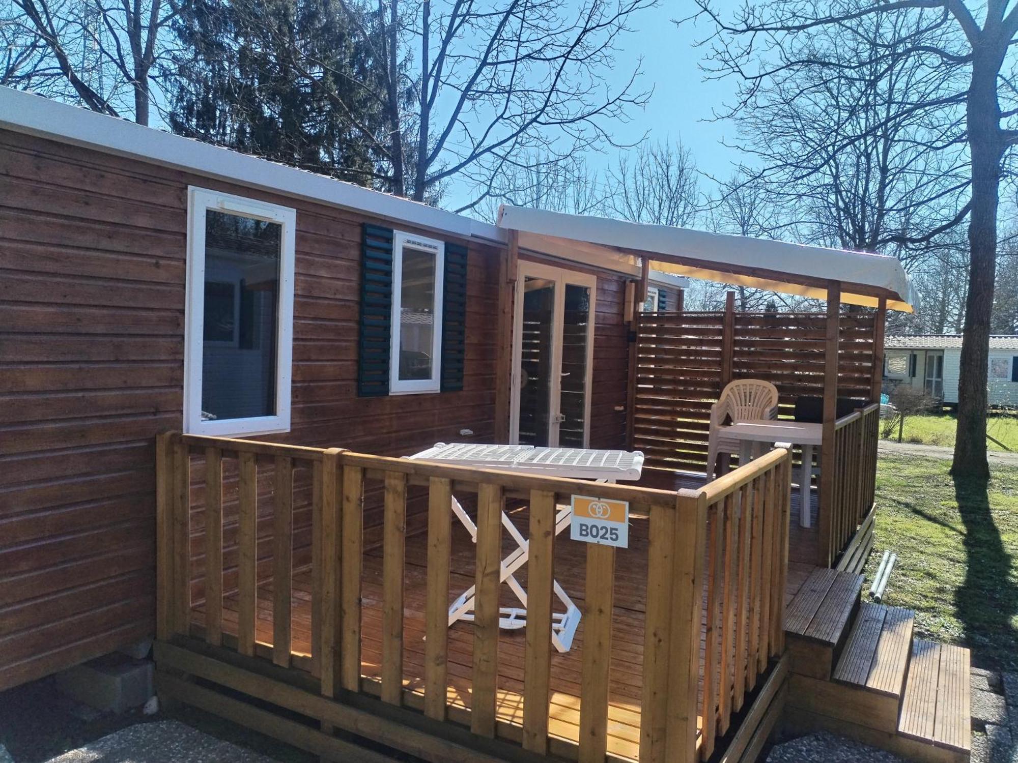 Mobil-Home 6 Personnes Avec Tv Et Clim N' B025 Boofzheim Luaran gambar